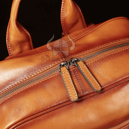 Balo nam da bò mịn đựng vừa laptop 15,6 inch - BL07