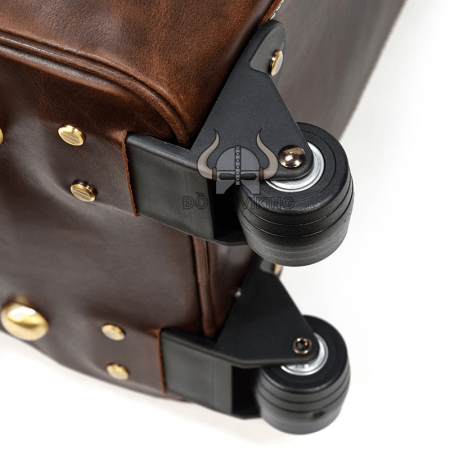 Túi xách du lịch da ngựa sáp cao cấp có càng kéo - TX03