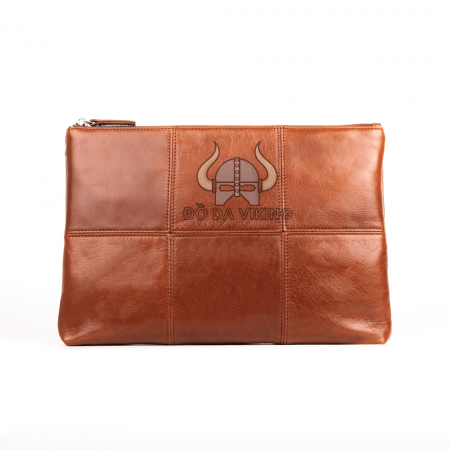 Clutch cầm tay da bò mềm có quai đeo - LU04