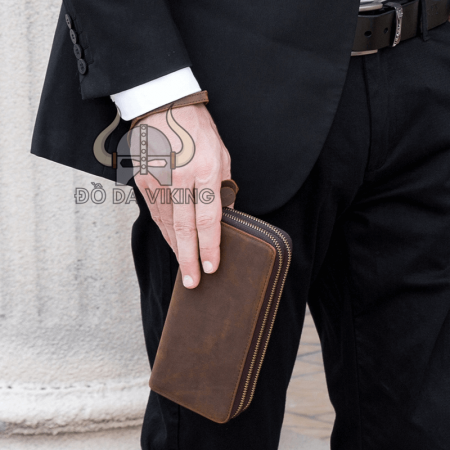 Ví nam da ngựa dáng dài - VD01