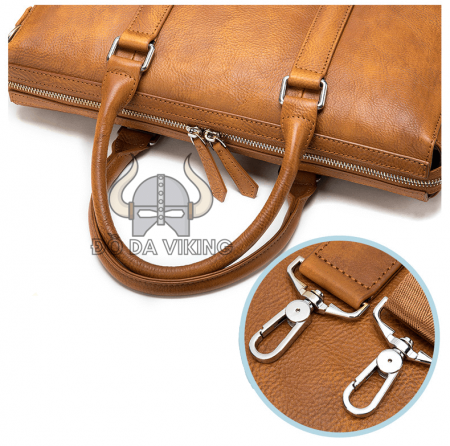 Cặp xách laptop 14 inch da bò - CT01