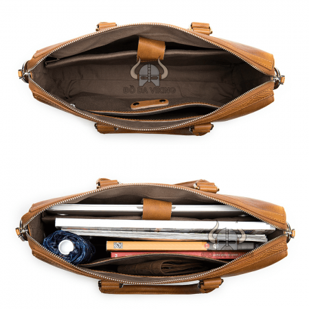 Cặp xách laptop 14 inch da bò - CT01