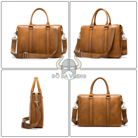 Cặp xách laptop 14 inch da bò - CT01