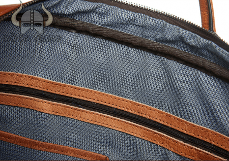 Cặp da bò công sở dập gân nổi - CT04