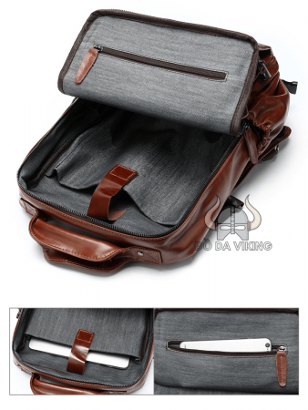 Balo nam da bò (vừa laptop 15inch) - BL04