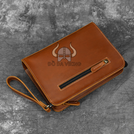 Clutch cầm tay da ngựa - LU01