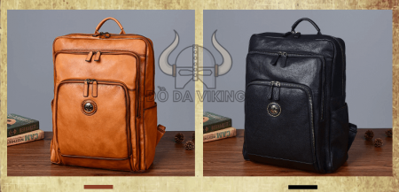 Ba lô nam da bò trơn mềm cực đẹp - BL02