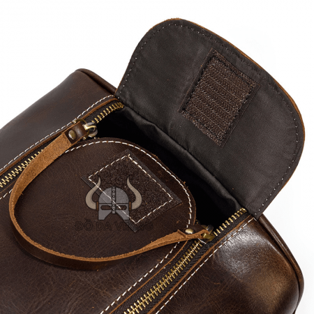 Túi xách du lịch da ngựa sáp cao cấp có càng kéo - TX03